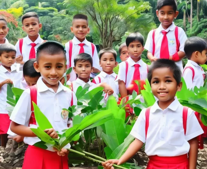 Menjaga Bumi Kita: Proyek Konservasi Lingkungan oleh Siswa Sekolah